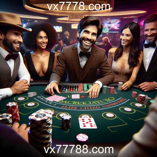 Experimente a Emoção do Cassino Ao Vivo em vx7778.com